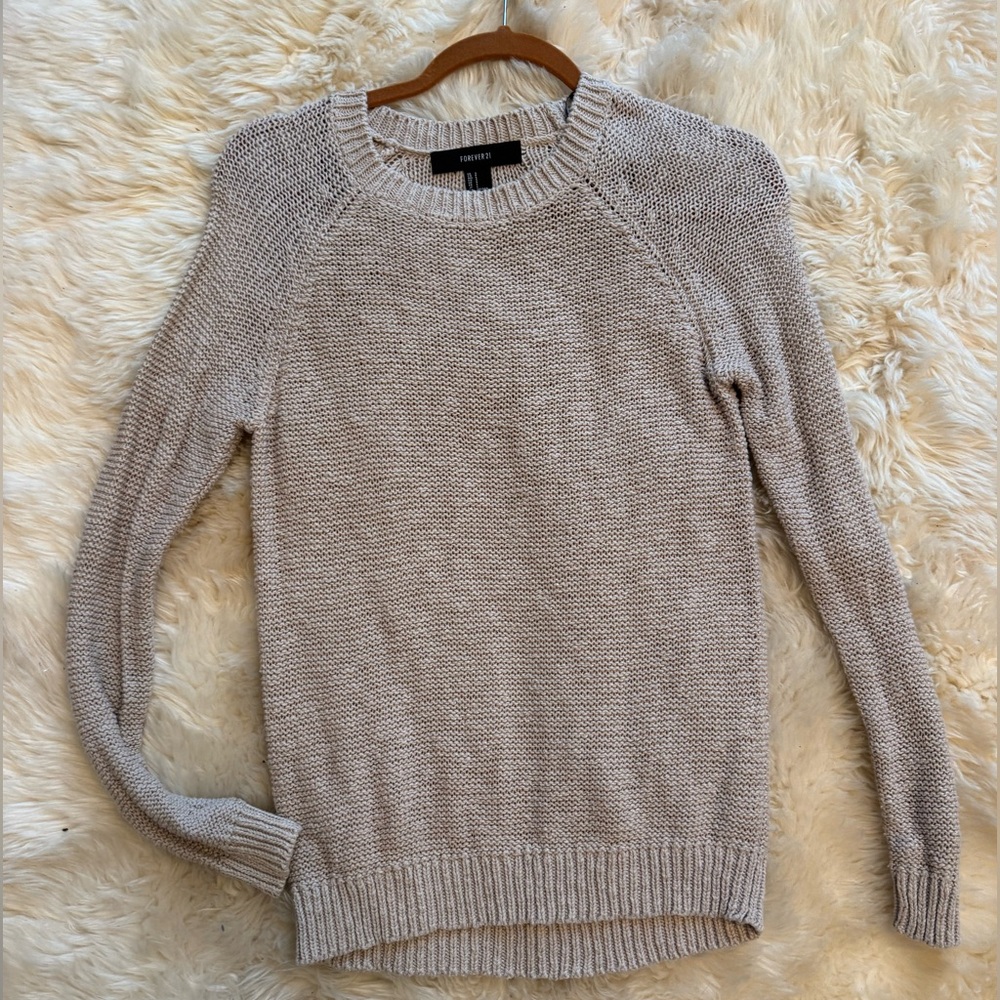 Women’s tan sweater